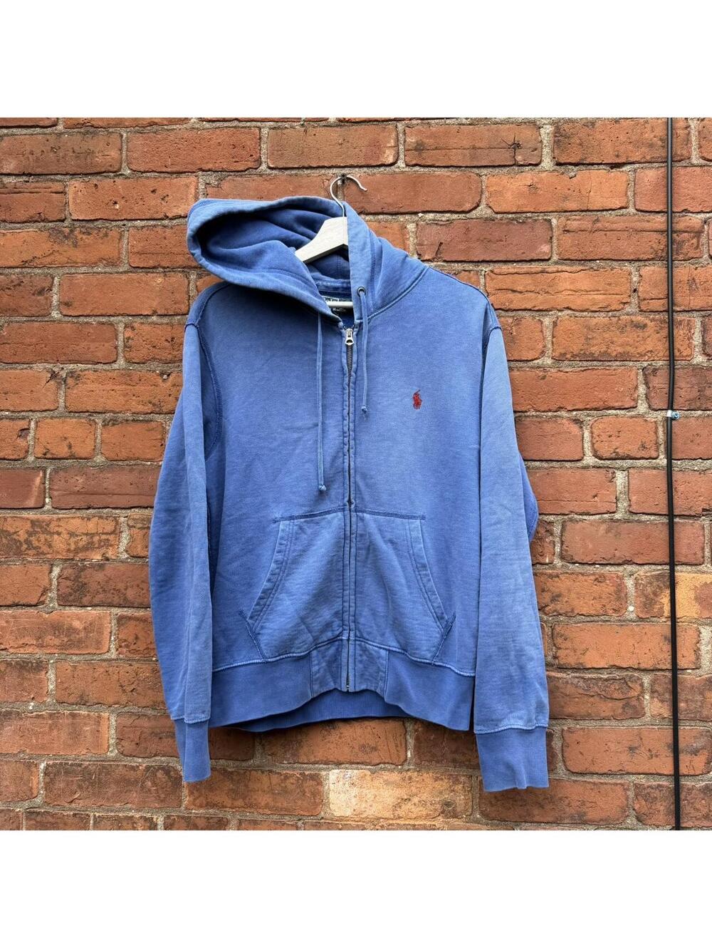 Vintage polo Ralph Lauren zip up hoodie 90s S